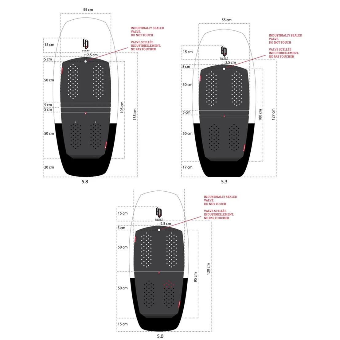 Planche De Wing Complète HB Surfkite Quest 2021 4 Planche De Wing Complète HB Surfkite Quest 2021 – Image 2