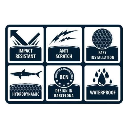 Bande Protection SUP Rail Saver Pro SUP - Clear 5 Bande Protection SUP Rail Saver Pro SUP - Clear – Image 3