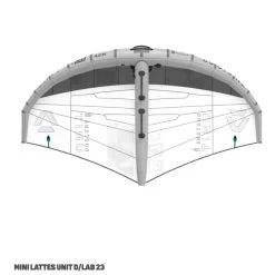 Aile De Wing Duotone Unit D/Lab 2023 White/Stormy Weather -Surf Promotion Boutique 366641eaa0613dcb9fc798b8ebba13d9928509eb U UNIT DLAB 2023