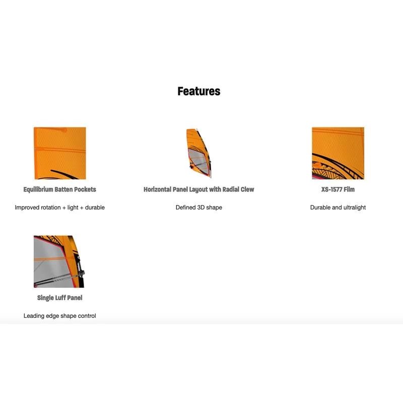 Voile De Windsurf Naish Force V S26 6 Voile De Windsurf Naish Force V S26 – Image 4