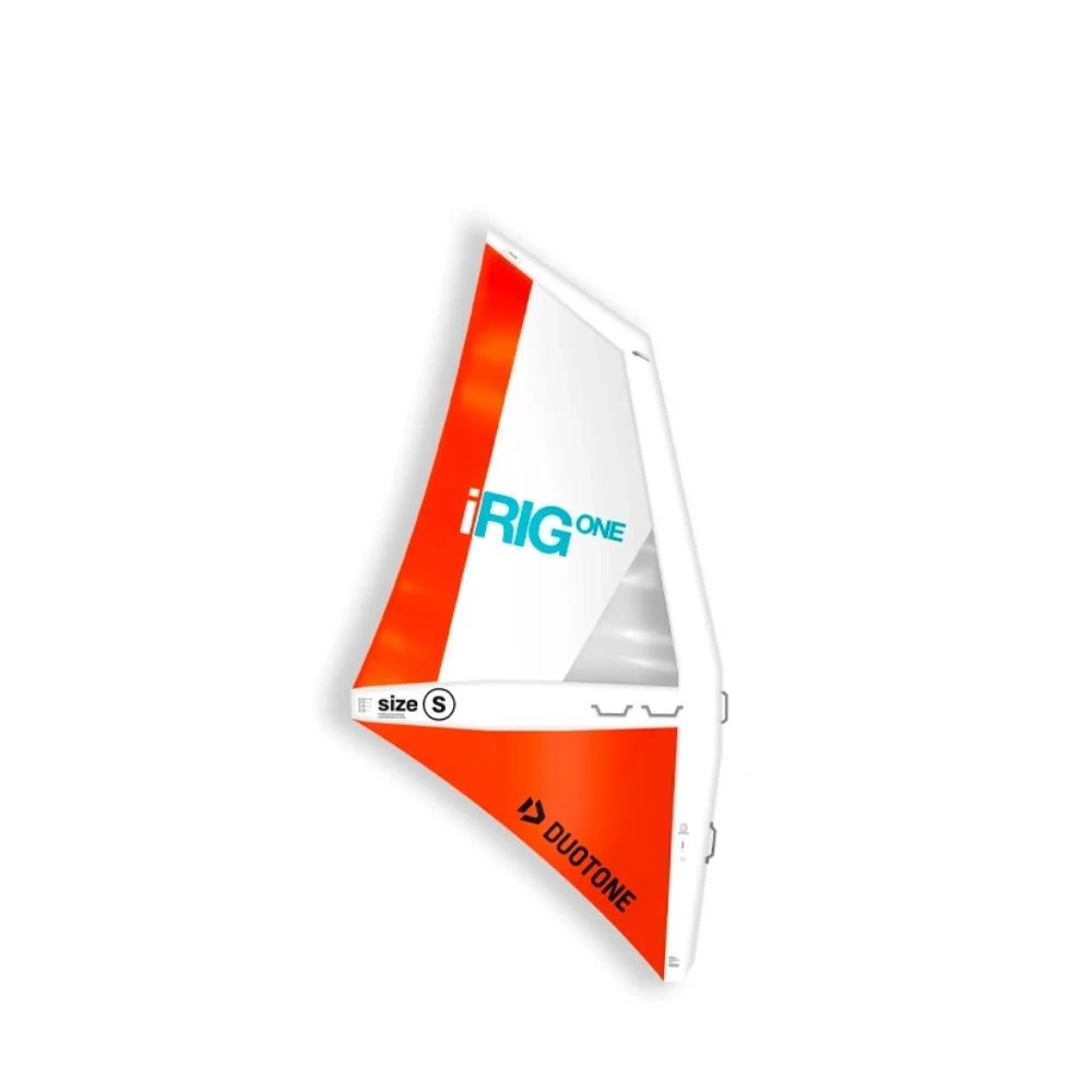 Voile De Windsurf Duotone Irig One White Orange 3 Voile De Windsurf Duotone Irig One White Orange