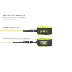 Leash SUP Ocean And Earth Ocean And Earth Diamond Flex -Surf Promotion Boutique a3cf464e1bf569aa883a2740e033df69bd9a4697 E22OCEAWAT84273 2