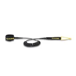 Leash SUP Dakine Leash Dakine Sup Coiled Calf 10'X3/16" - Black