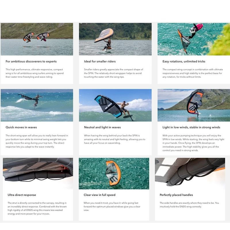 Aile De Wing Ensis Foil Spin 5 Aile De Wing Ensis Foil Spin – Image 3