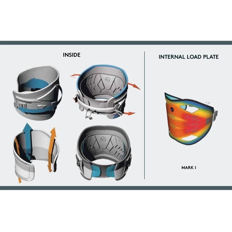 Harnais Wind Ceinture Prolimit Waist Envy - Steel/Wine 7 Harnais Wind Ceinture Prolimit Waist Envy - Steel/Wine – Image 5