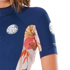 Combinaison Shorty Rip Curl Femme Dawn Patrol 2mm S/SL 2021 -Surf Promotion Boutique combinaison shorty rip curl femme dawn patrol 2mm s sl 2021 6