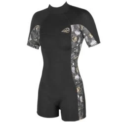 Combinaison Soöruz Divine Shorty 2/2mm BZ -Surf Promotion Boutique combinaison sooruz divine shorty 2 2mm manches courtes back zip 1