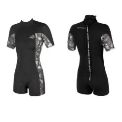 Combinaison Soöruz Divine Shorty 2/2mm BZ -Surf Promotion Boutique combinaison sooruz divine shorty 2 2mm manches courtes back zip 5