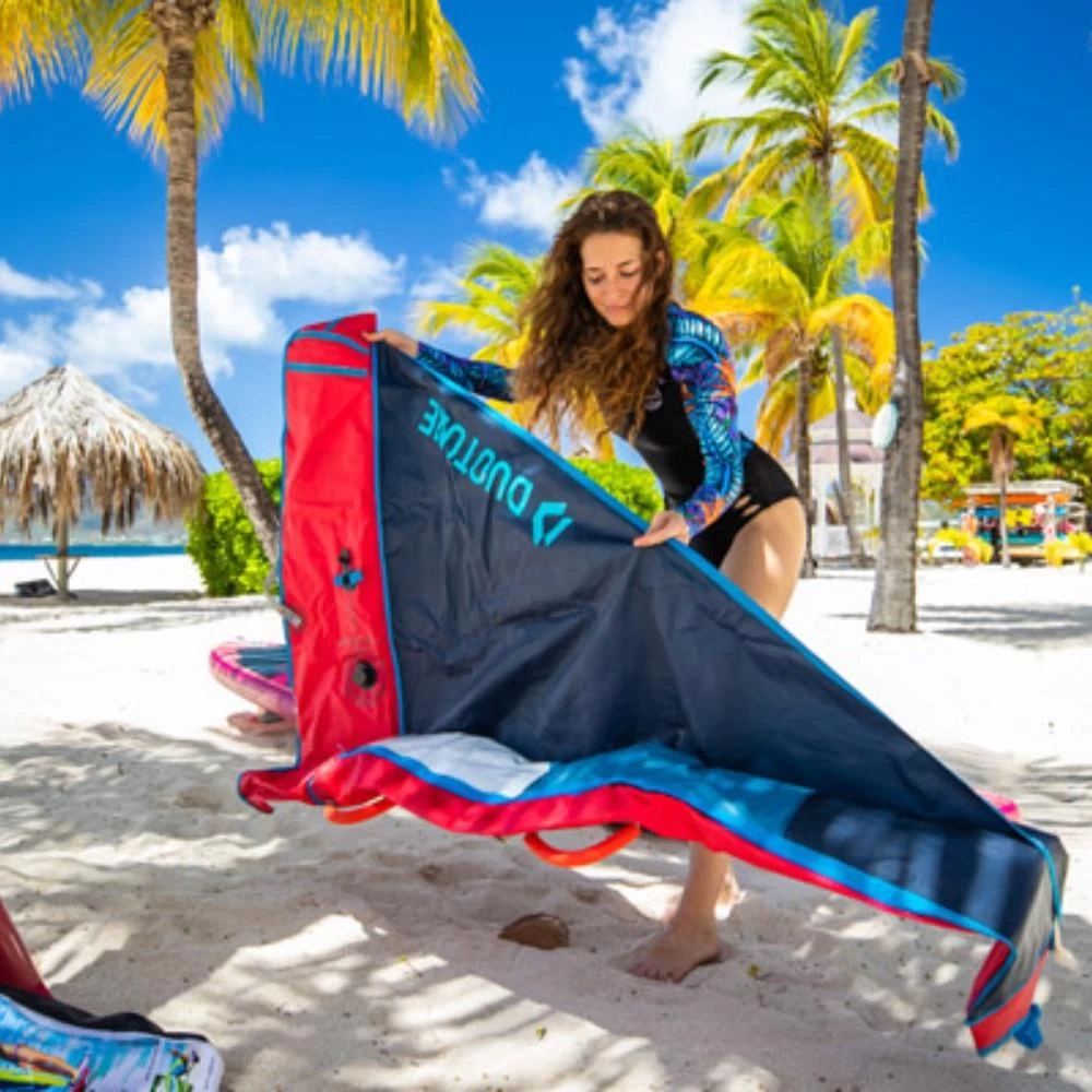 Voile De Windsurf Duotone Irig One White Orange 4 Voile De Windsurf Duotone Irig One White Orange – Image 2