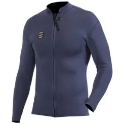 Top Néoprène Vissla Solid Sets 2mm FZ - Bleu -Surf Promotion Boutique top neoprene vissla solid sets 2mm fz bleu 1